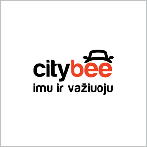 Citybee logo su nuoroda į svetainę